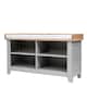 image 5 of Charnwood Hallway Bench with Open Shoe Tidy Free Standing Grey 20kg