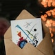 image 3 of Wassily Kandinsky Art Card Violet Abstract Painting