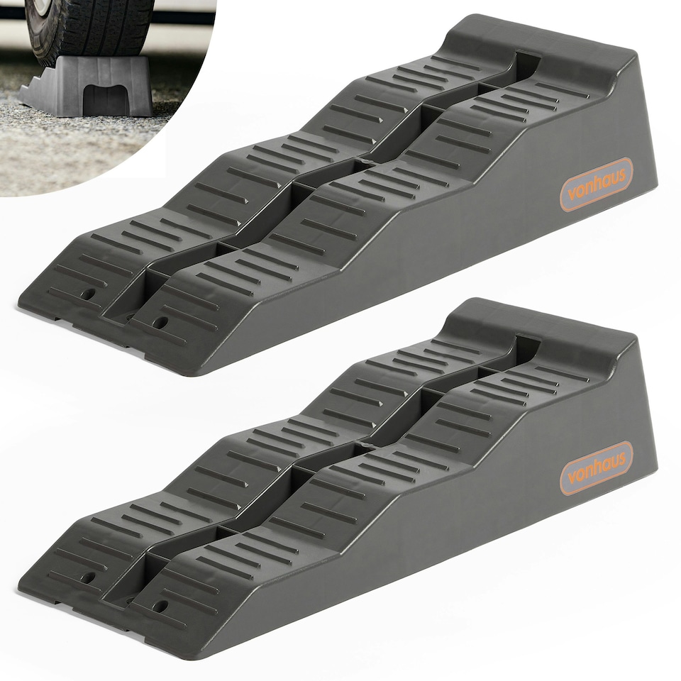 image 1 of VonHaus Caravan Levelling Ramp Set