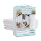 image 1 of Airwrap™ Mesh 4 Sided Cot Liner -  Bumper Alternative, White