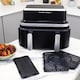 image 9 of Hamilton Beach Air Fryer, 9L, Dual, VisionCook, 2600W, Vision Window, 10 One Touch Presets, Vortex Technology, Match Cook, Smart Finish, Dishwasher Safe, Roast, Bake, Dehydrate, Black - HB700VCGS