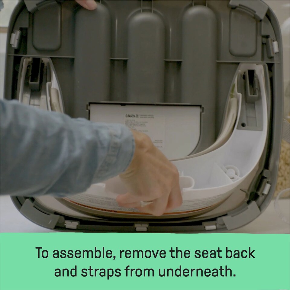 image 1 of Ingenuity Baby Base 2-in-1 Booster Feeding and Floor Seat Cashmere 10678 | Brown | Cashmere | One Size | 1