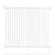 image 1 of Safetots Eco Screw Fit Baby Gate, White, 120cm - 130cm, Stair Gate for Toddler and Baby, Screw Fit Safety Barrier, Easy Installation Safety Gate