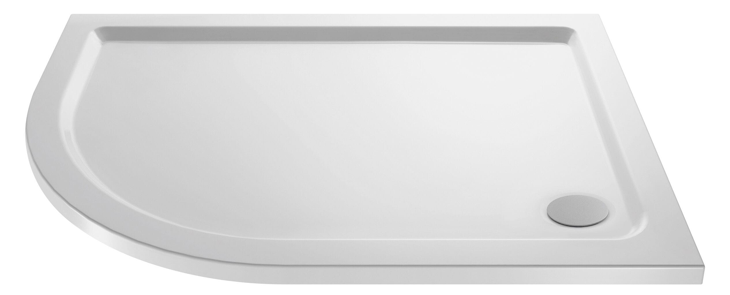 Balterley - 1000mm X 900mm Premium Shower Tray - Left Hand Offset Quadrant - White