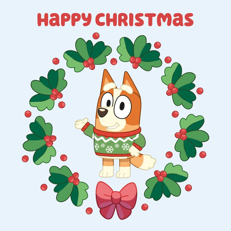 image 1 of Bluey Christmas Card Multipack