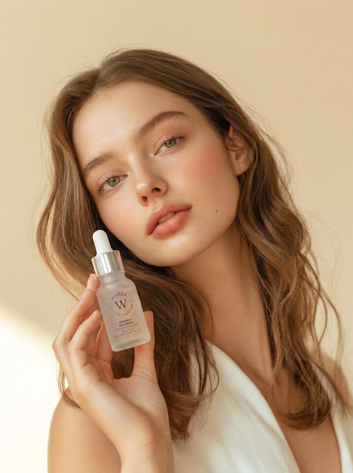 image 1 of Warda Luxury Skincare Skin Glow Boost Vitamin C Eye Serum 15ml