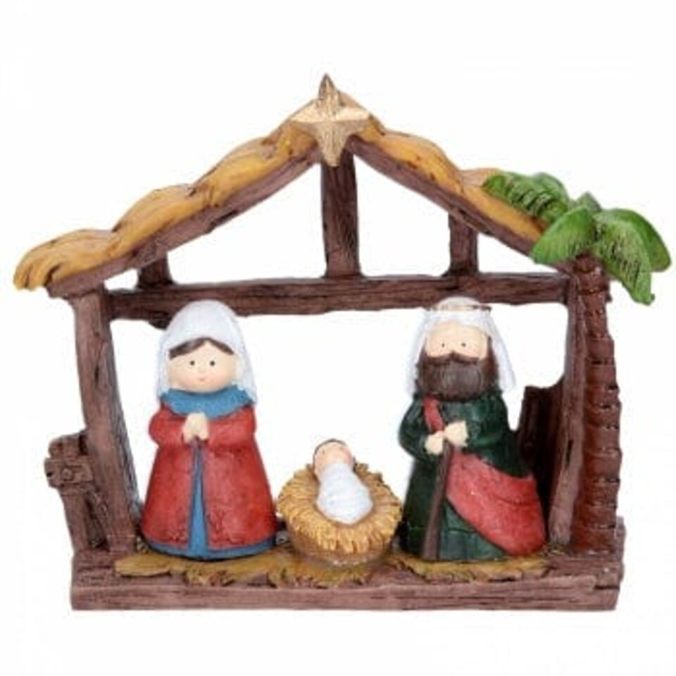 image 1 of Gisela Graham Christmas Nativity Scene Decoration