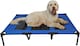 image 4 of Actiaspet Elevated Dog Bed Oxford Mesh Pet Cot Indoor or Outdoor (Blue, Extra Large)