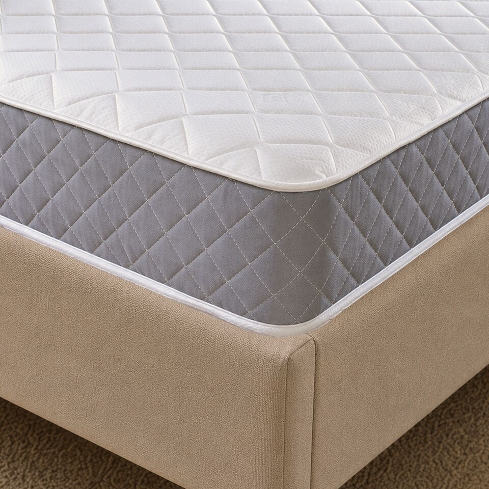 image 1 of Diamond Essentials 18cm Foam-Free Spring Mattress Cool Touch Cover