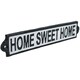 image 3 of Home Sweet Home Cast Iron Sign Plaque Door Wall House Gate Post Yard Hall