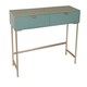 image 1 of 2 Drawer Bedside Table - Wood - L40 x W120 x H76 cm - Green Green