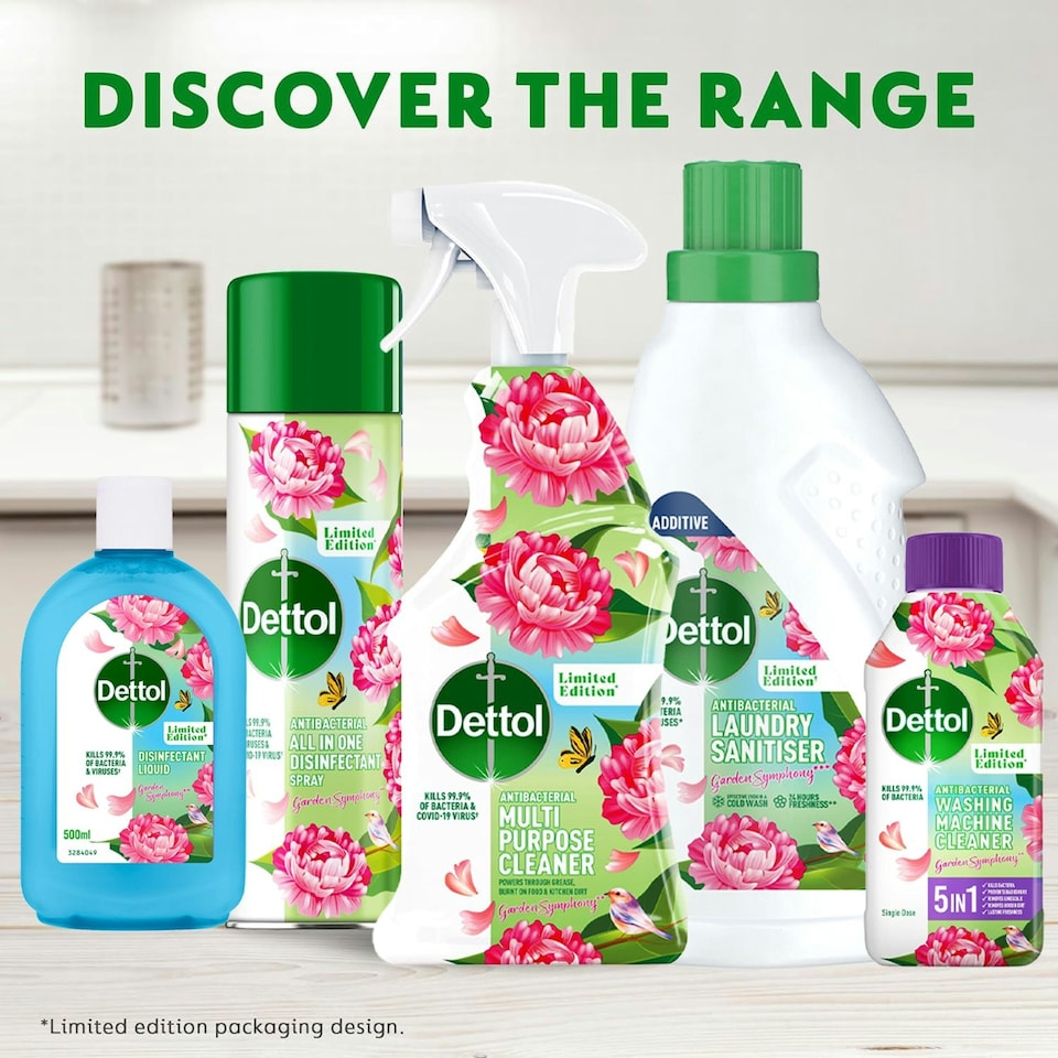 image 1 of Dettol Multi Purpose Cleaner Garden Symphony Kills Germs & Bacteria 750ml