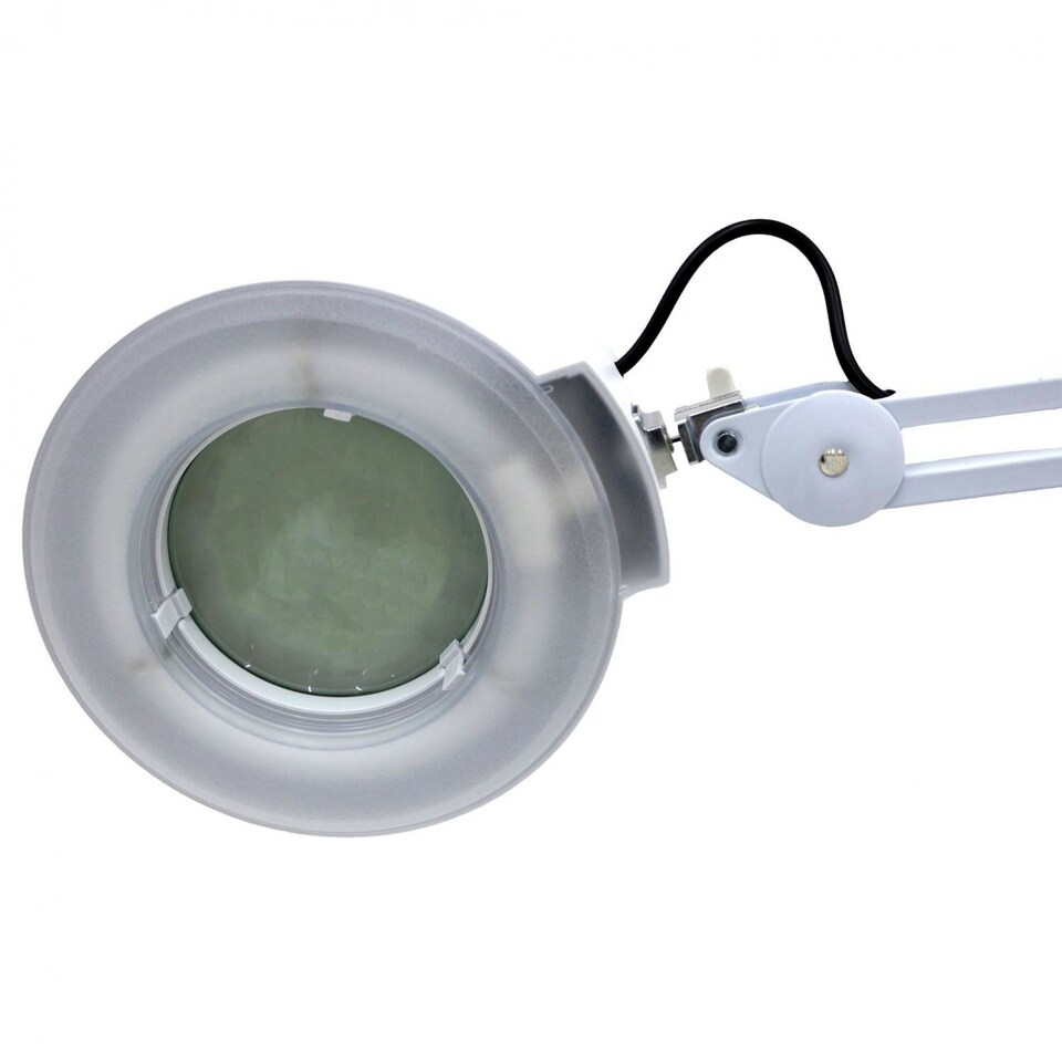 image 1 of Oypla Floor Standing Magnifier Lamp with 5x Magnification