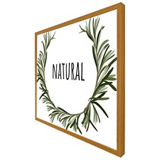 Natural (Picture Frame) Brown | Oak | M