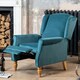 image 2 of Barksdale Recliner Armchair - Teal