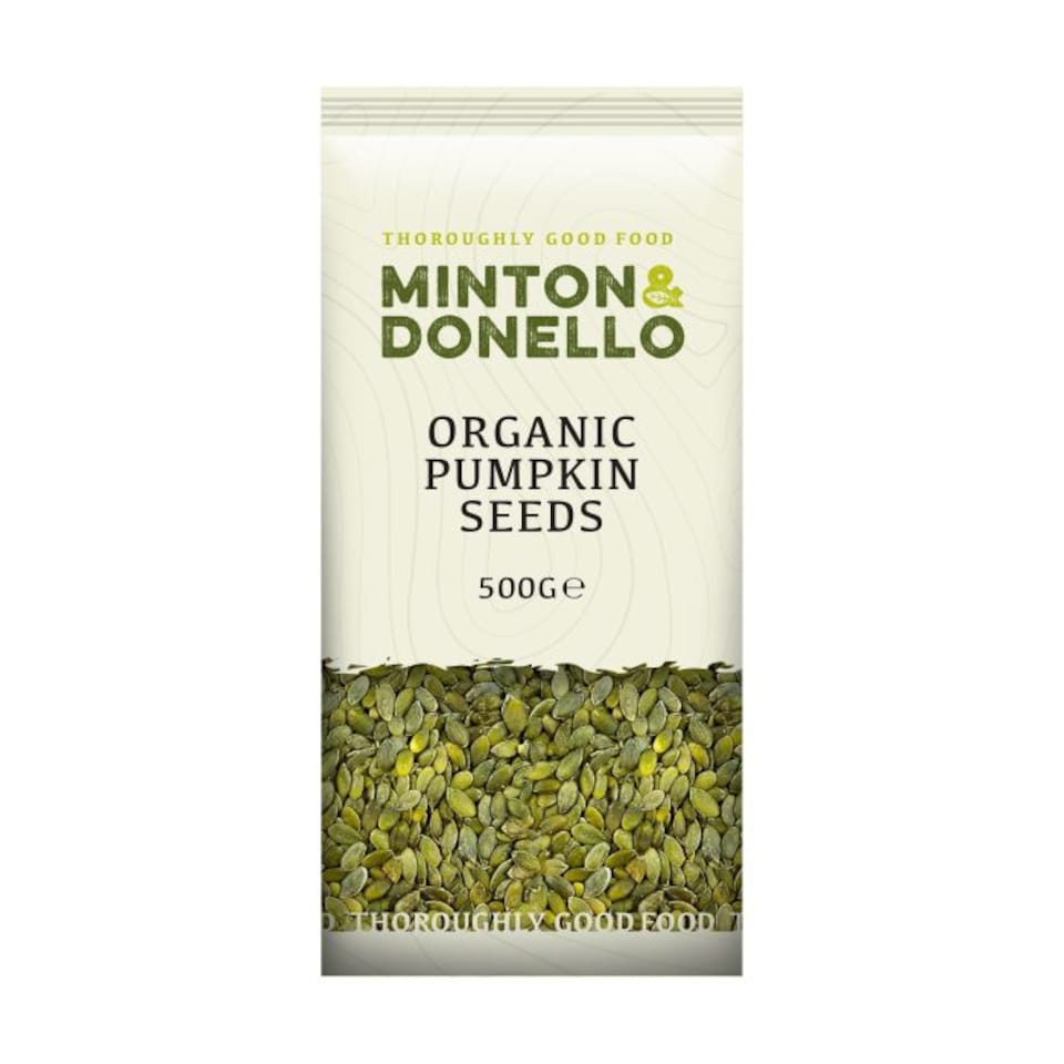 image 1 of Minton & Donello Organic Pumpkin Seeds 6 x 500g