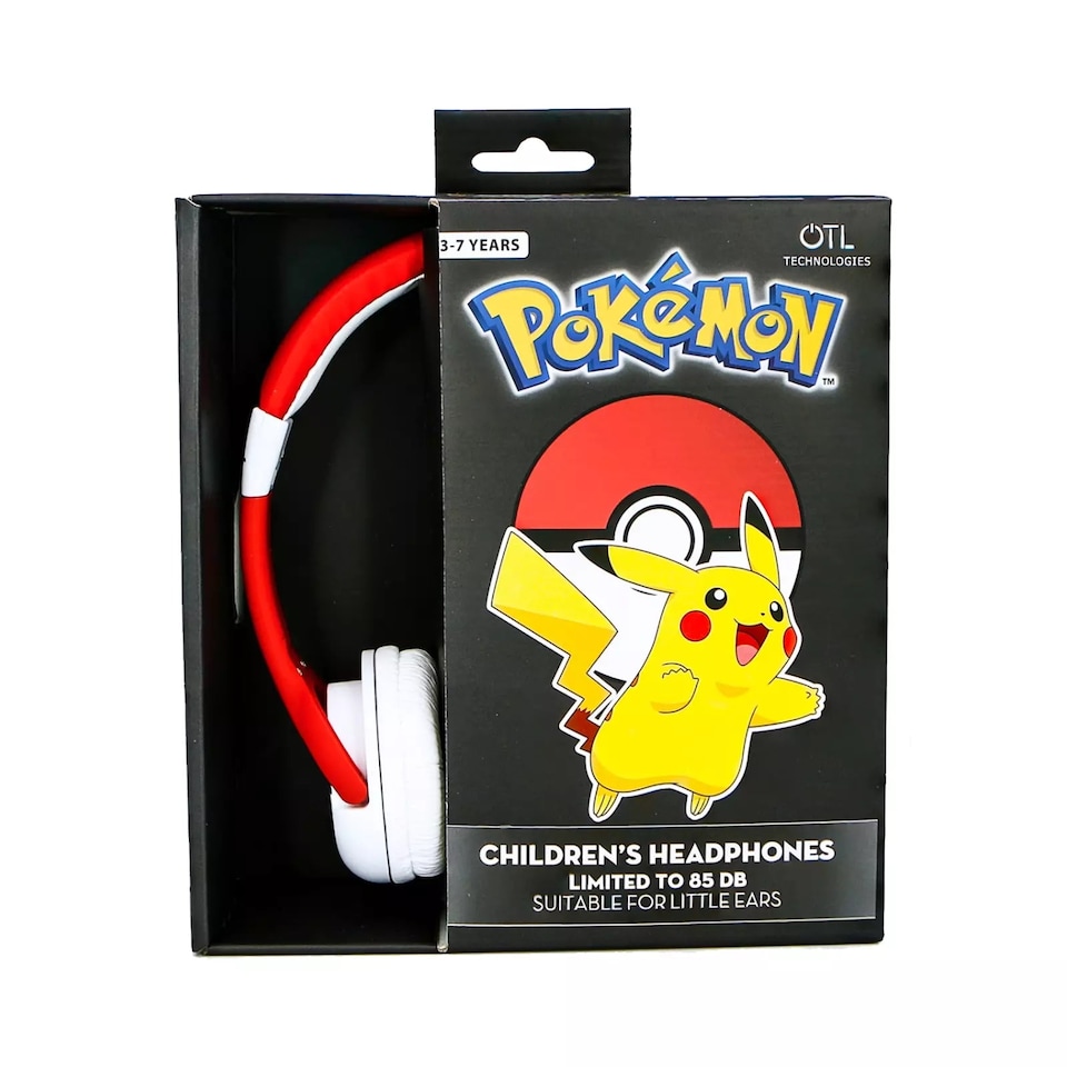 image 1 of Pokémon Pokéball Kid's Wired Headphones