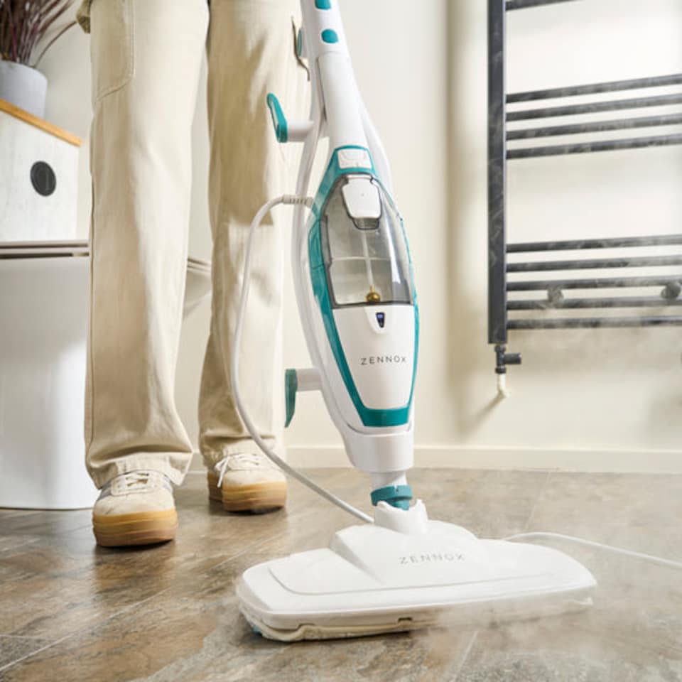 image 1 of Zennox Multifunctional Steam Mop Cleaner for Hard Floors, Carpets & More