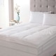 image 2 of BHS Dreamy Nights Duck Feather King Topper, White