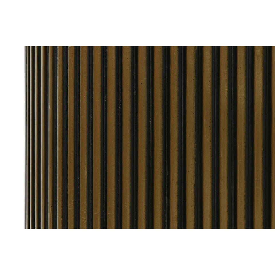 image 1 of Dining Table Home ESPRIT Black Golden Brass Marble 200 x 110 x 76 cm N/A