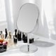 image 2 of Showerdrape Nikon 3x Magnifying Chrome Oval Vanity Mirror