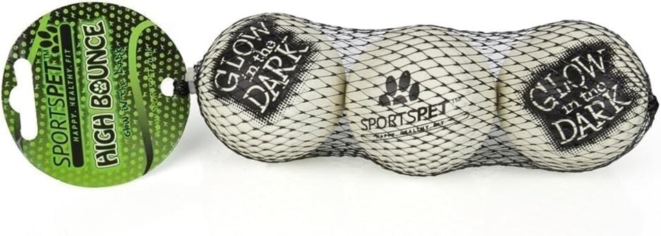 image 1 of Sportspet High Bounce Dog Play Ball Fetch 3 Pack | Multi