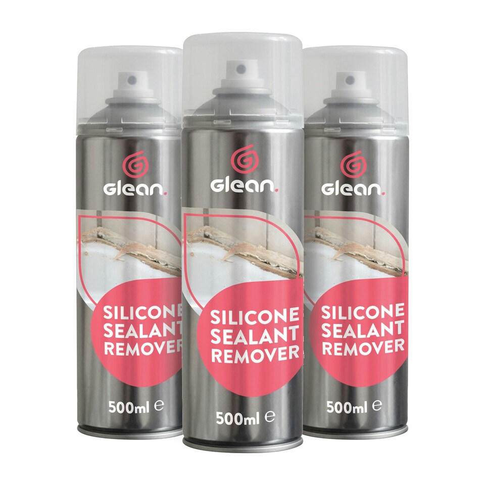 image 1 of Glean Silicone Sealant Remover Spray - 500ml - 3-Pack