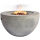 image 1 of Centurion TABITI Light Grey Lavish Garden & Patio Fire Pit with Stone Finish - Fully Assembled