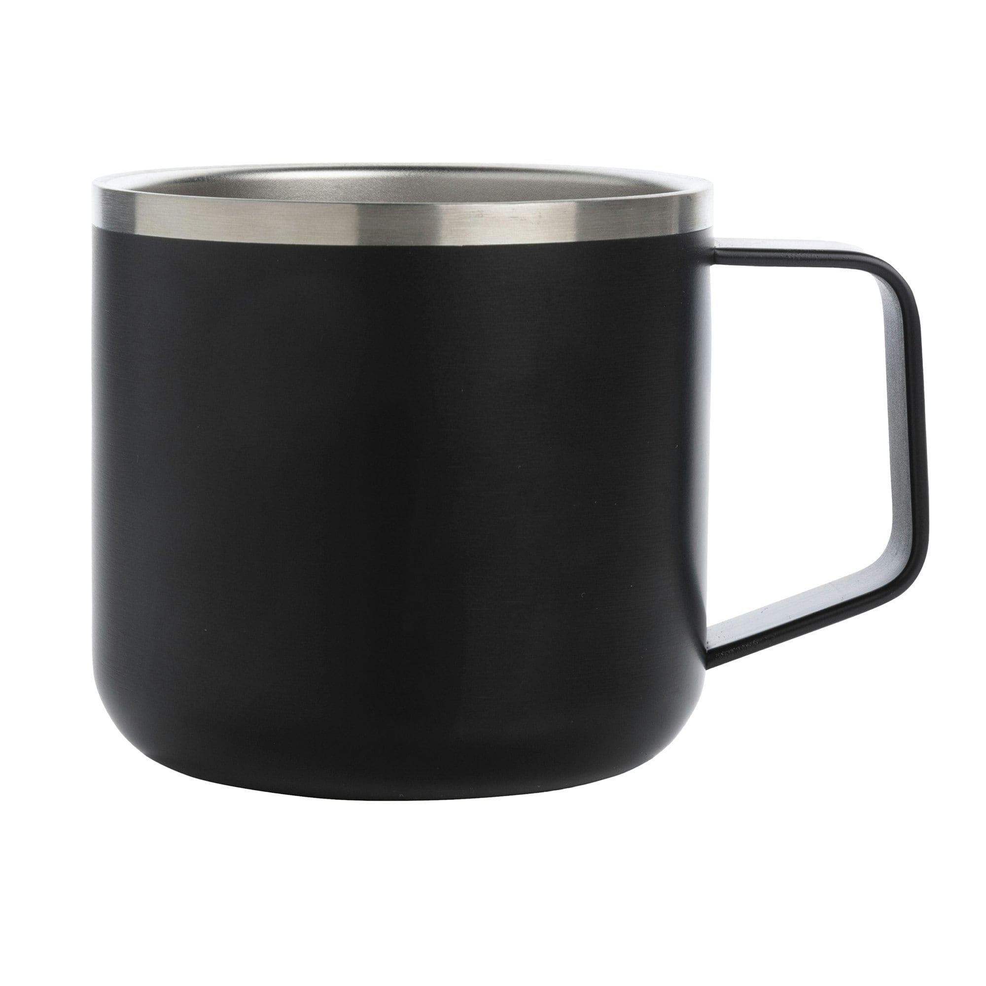 XD Collection Stainless Steel Camp Mug - Black - One Size