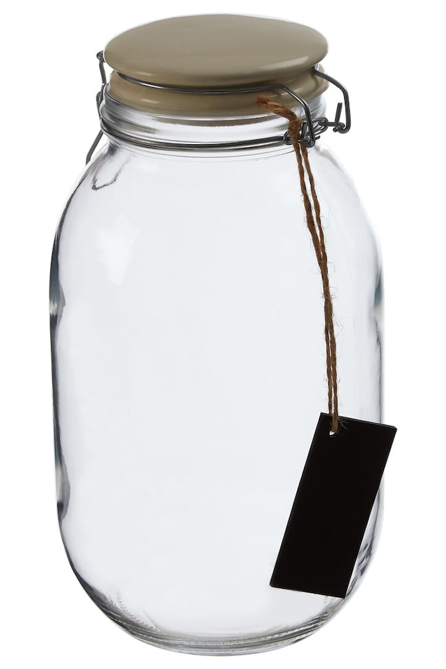 image 1 of Grocer Glass Storage Jar 3000ml
