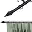 Black (Spiral Finial)