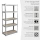 image 4 of Home Vida 5 Tier Garage Shelf Heavy Duty Boltless Shelving Storage Unit, Galvanised