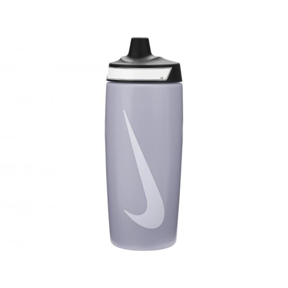 image 1 of Nike Refuel 511ml Water Bottle | Grey | Wolf Grey/Black/White | 1