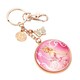 image 1 of Wicked Bubble Glinda 3D Keyring - Bright Pink/Rose Gold - One Size