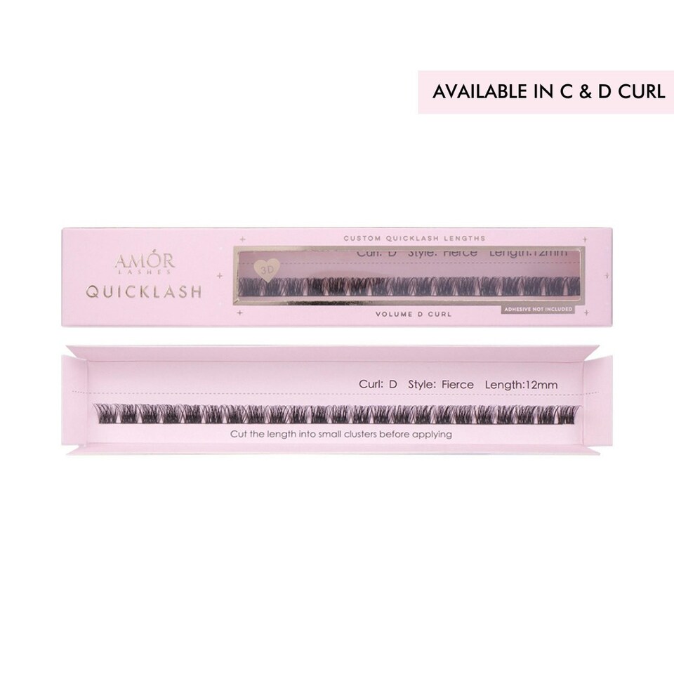image 1 of House Of Amor - Eyelash Extensions - Fierce Length - Volume D Curl - Short
