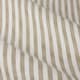 image 5 of Yard Hebden Striped Cotton Natural Pencil Pleat Curtains 168 x 183cm