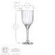 image 3 of Bormioli Rocco Florian Cocktail Glasses - 245ml - Blue - Pack of 6
