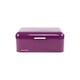 image 1 of CALITEK Bread Bin Kitchen Counter Vintage Style Coated Carbon Steel Purple Purple