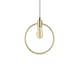 image 1 of Abc 1 Light Ceiling Pendant Antique Brass, E27