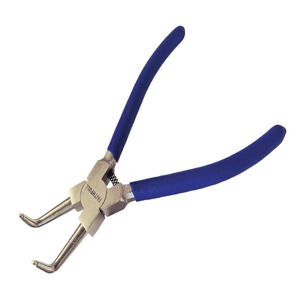 Faithfull Circlip Pliers Inside Bent Crv 180Mm (7In)