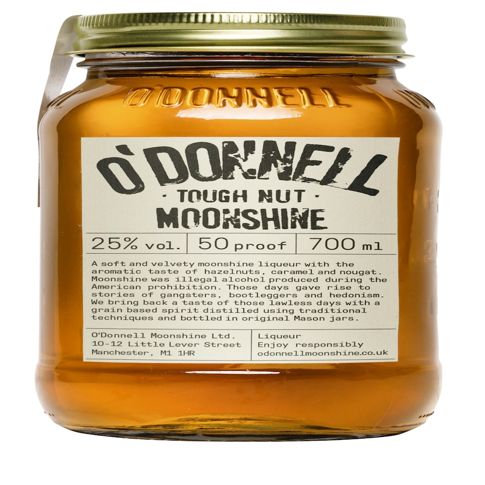 image 1 of O'Donnell Moonshine Tough Nut - 700ml - Hazelnut