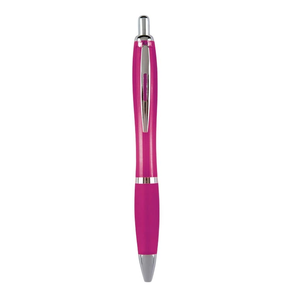 MidOcean Riocolour Ballpoint Pen - Fuchsia - One Size (UTMO1137)