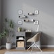 image 3 of Set of 3 U-Shaped Floating Wall-Mounted Shelves | Grey | 1
