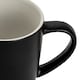 image 4 of Argon Tableware Matt Coloured Coffee Mugs - 350ml - Black - Pack of 4 | Black | Black | 4
