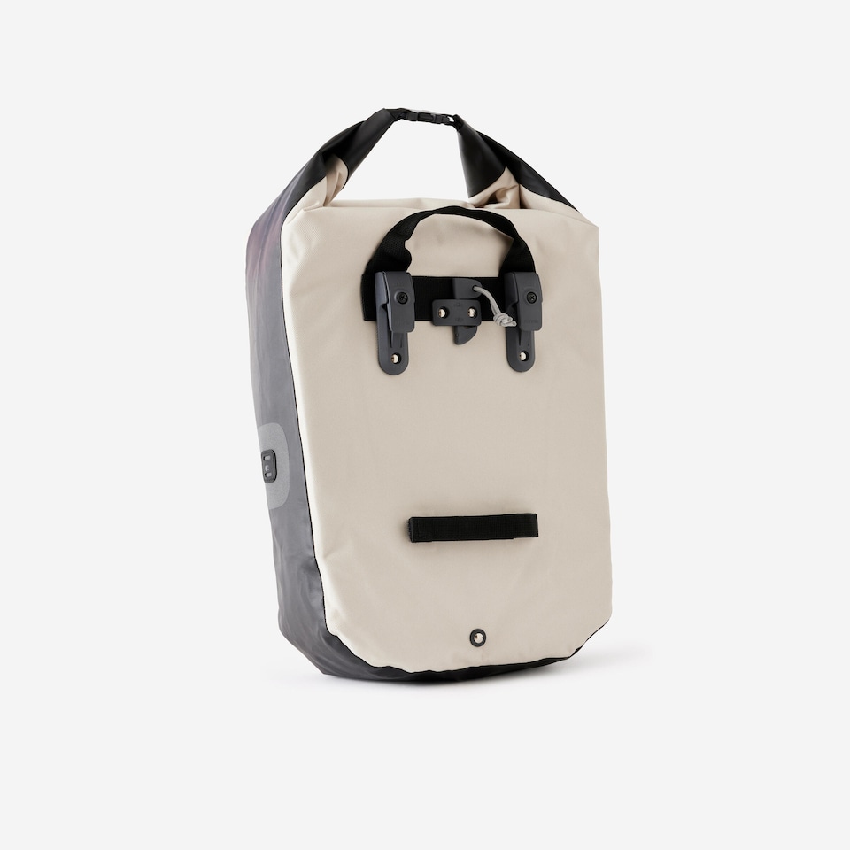 image 1 of Decathlon 20 L Waterproof Bike Bag for Pannier Rack 500