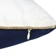 image 3 of Something Different King of the Sofa Playing Card Cushion - White/Dark Blue - One Size