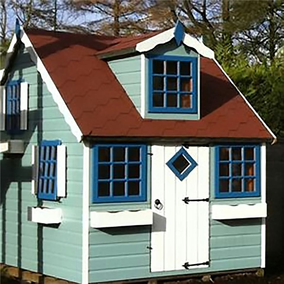 image 1 of 6 x 8 (2.39m x 1.79m) - Cottage Playhouse - 12mm Tongue and Groove