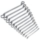 image 5 of Metric Double Ended Ring Spanners 35 Degree Offset Spanner 6mm - 32mm 12pc