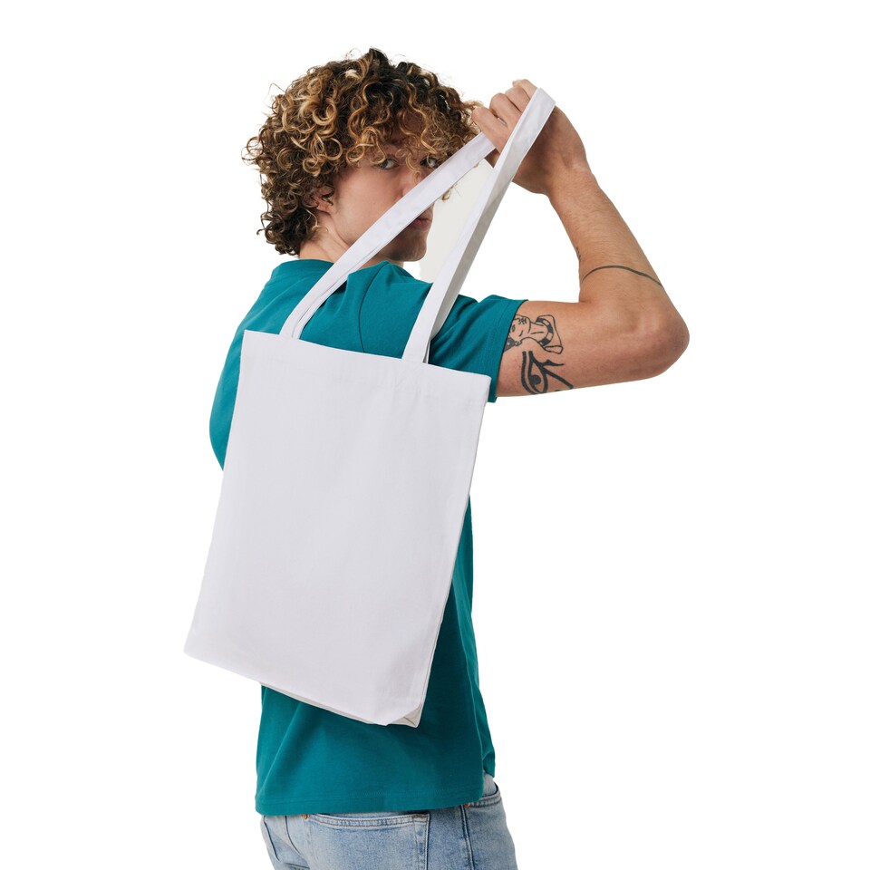image 1 of XD Collection Impact Cotton Aware Tote Bag | White | White | One Size | 1