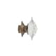 image 2 of 35mm Fixed Length Metal Curtain Pole Set Antique Brass Luxe Aztec Finial 110cm | Bronze | Bronze